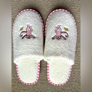 Roller Rabbit slippers worn once.  Size M ladies.